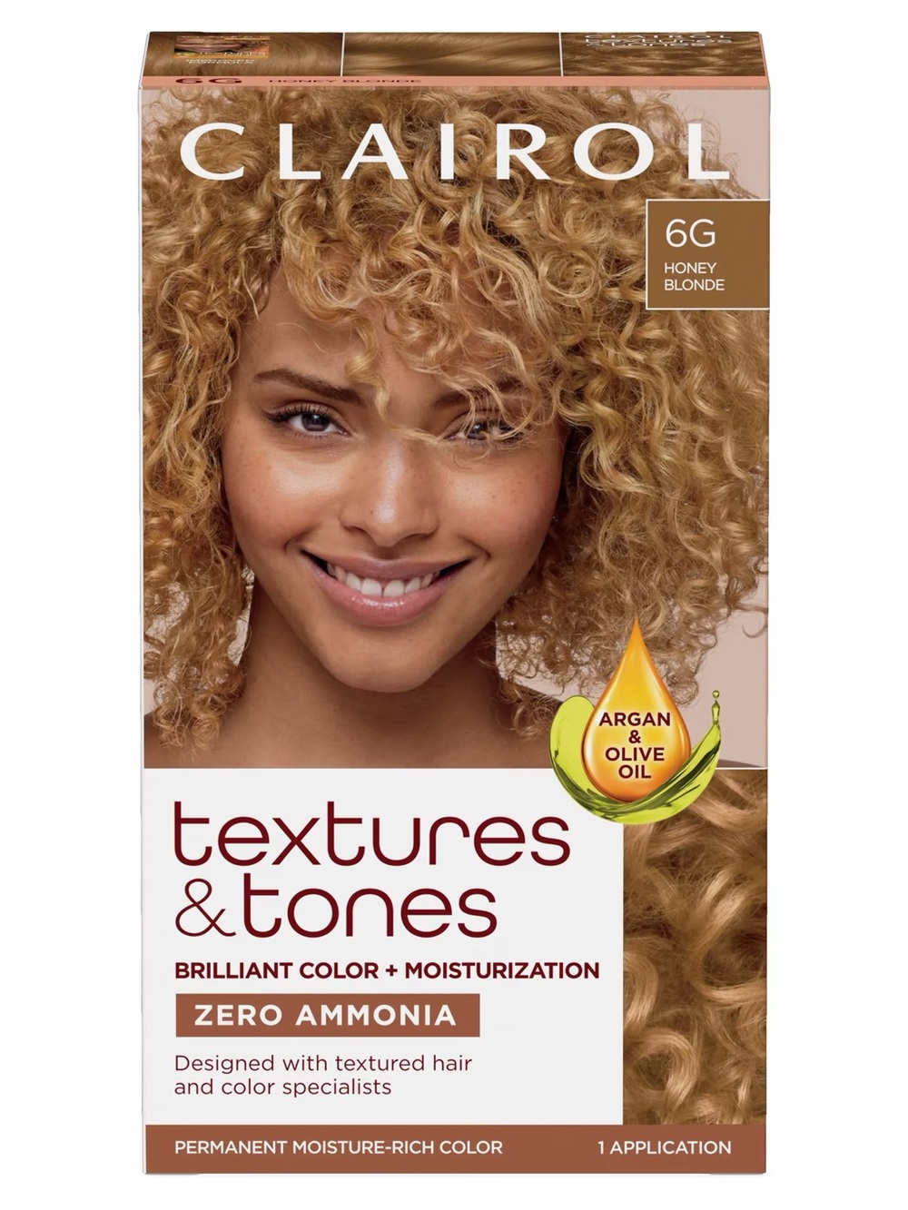 4 Pack Clairol Textures & Tones Hair Color Boxes in 6G Honey Blonde Brand New